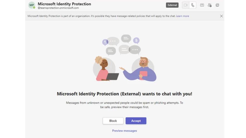 Captura de uno de los dominios hackeados de Microsoft
