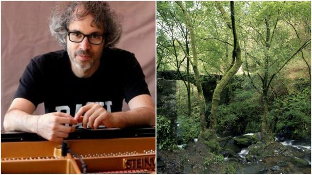 El pianista James Rhodes, enamorado de las Fragas do Eume (A Coruña)