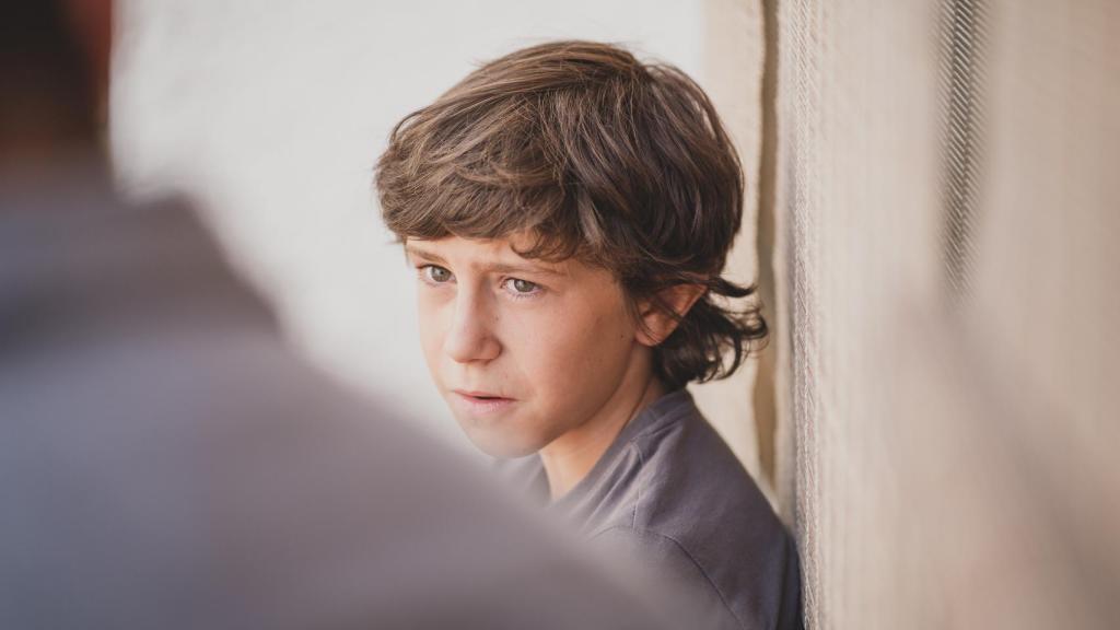 Asier Sierra, de 10 años, cuenta su experiencia en el campamento de Menudos Corazones.