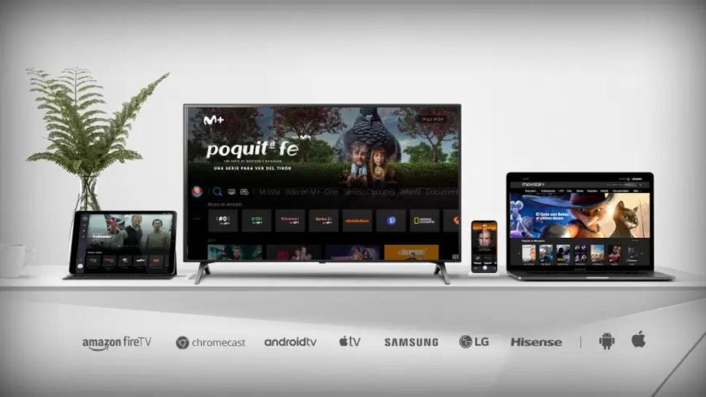 En qué dispositivos puedes ver Movistar Plus+.