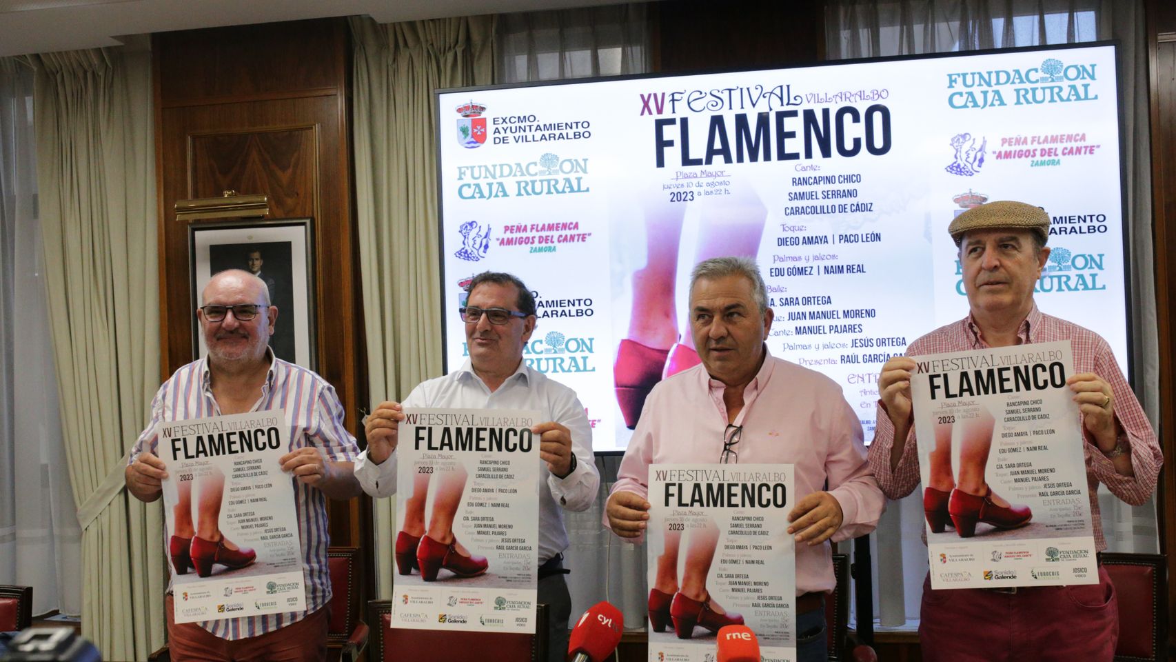 Villaralbo acoge el XV Festival Flamenco, con Rancapino Chico, Samuel Serrano y Caracolillo de Cádiz