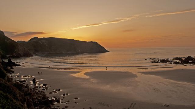 Playa de Amió, en Cantabria.