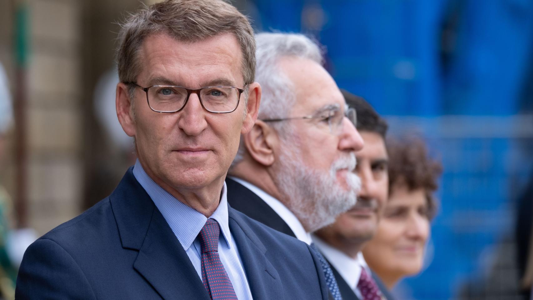 El presidente del PP, Alberto Núñez Feijóo. Imagen de archivo.