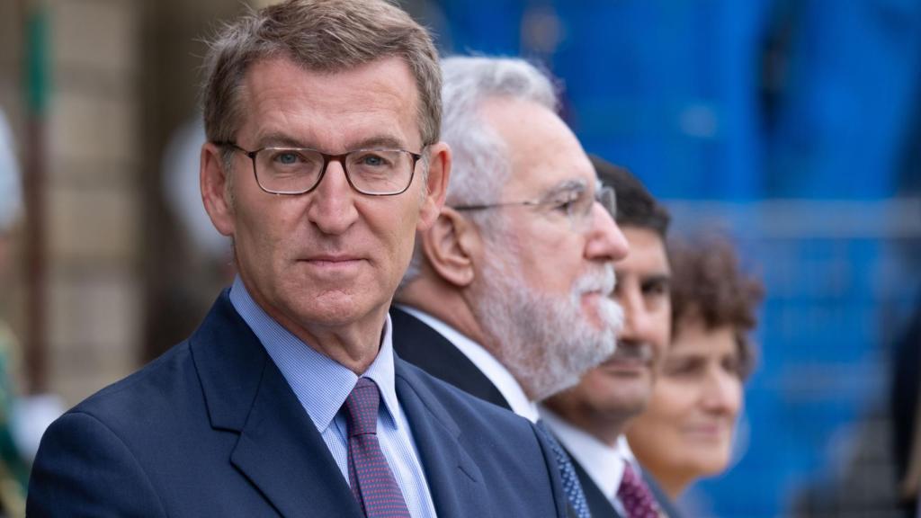 El presidente del PP, Alberto Núñez Feijóo. Imagen de archivo.