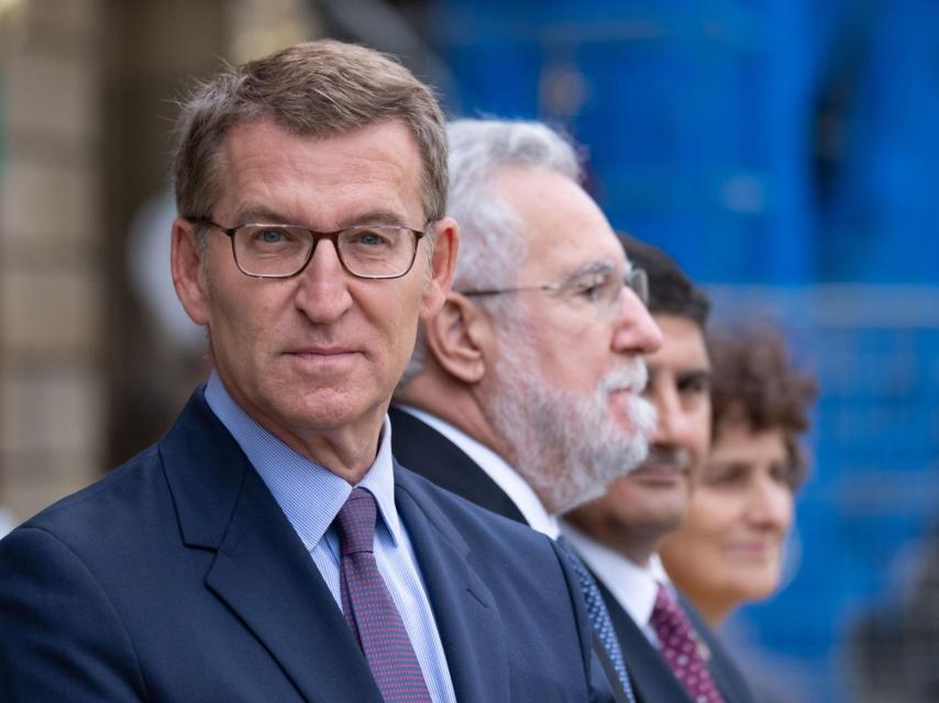 El presidente del PP, Alberto Núñez Feijóo. Imagen de archivo.