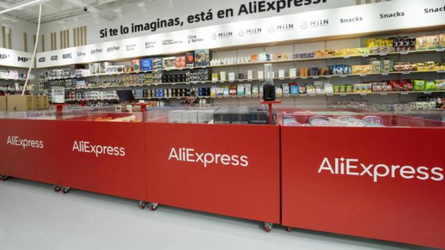 Tienda física de AliExpress.