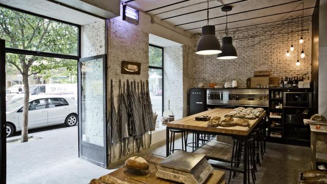 Panadería Panic en la calle Conde Duque.