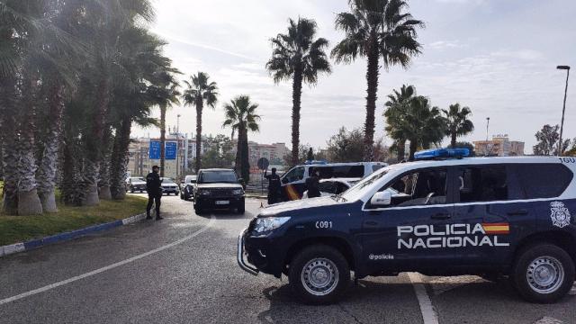 Imagen de archivo de un control de la Policía Nacional.