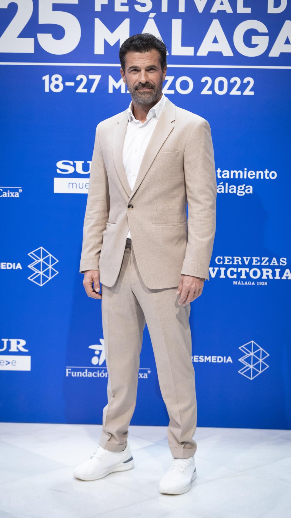 Rodolfo Sancho en un acto público.