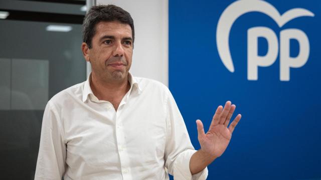 Mazón, en la la Junta Directiva Autonómica del PPCV de hace dos días.
