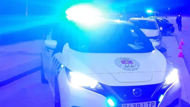 Patrulla nocturna de la Policía Local de Arroyo
