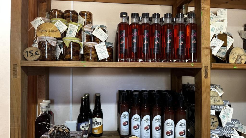 Algunos de los productos que elaboran con los diferentes higos