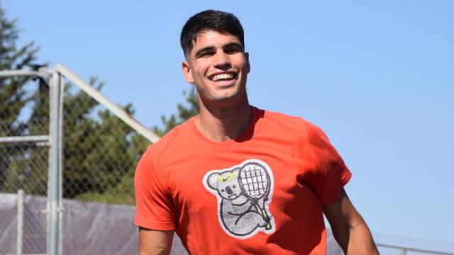 Carlos Alcaraz, en la JC Ferrero Equelite