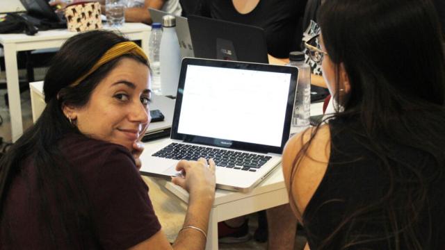 Una imagen del programa FemCoders.