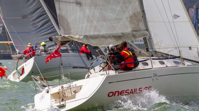 Imagen de la regata.