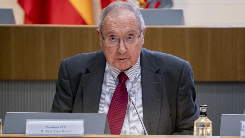 El presidente de la Cámara de Comercio de España, José Luis Bonet.