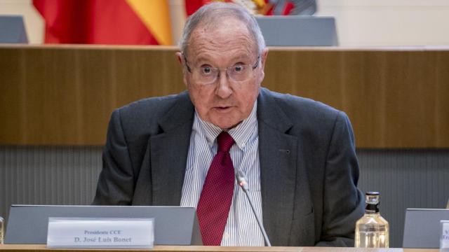 El presidente de la Cámara de Comercio de España, José Luis Bonet.