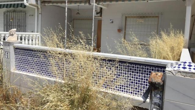 Uno de los apartamentos de la urbanización donde ha ocurrido el asesianto.