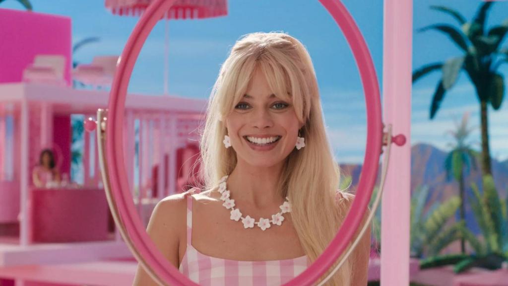 Margot Robbie en 'Barbie'.