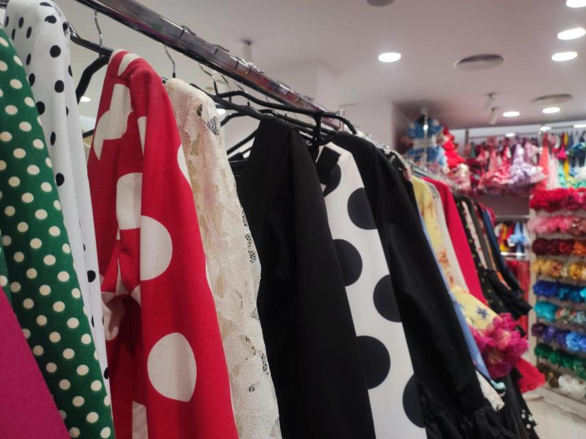 Trajes de flamenca.