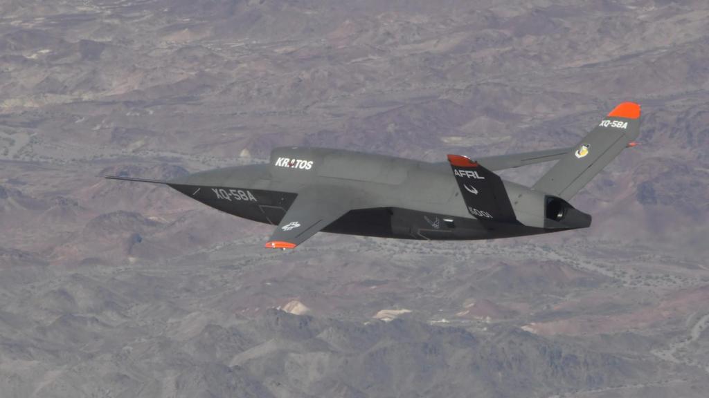 Kratos XQ-58 Valkyrie en vuelo