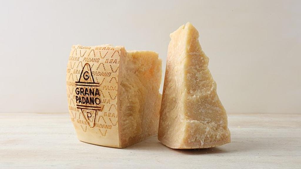 Un queso Grana Padano.