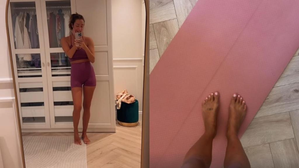 Adara en su cuenta de Instagram