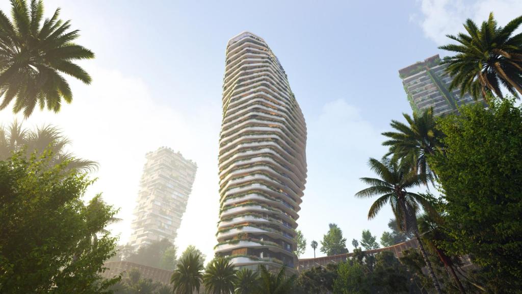 Diseño de Morph para una de las tres torres de Urbania.