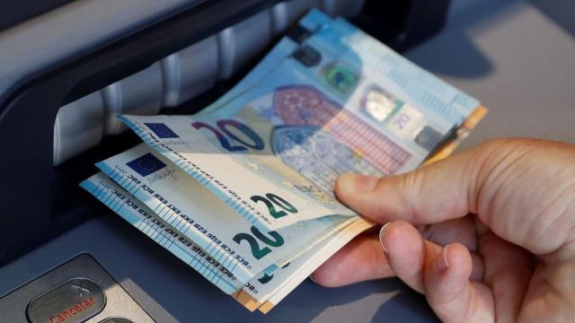 Imagen de archivo de un cajero automático