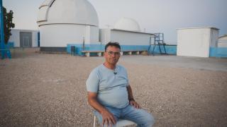 Las perseidas desde el observatorio artesano de Faustino en La Mancha