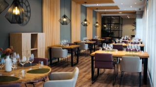 El interior del restaurante Epílogo, en Tomelloso.