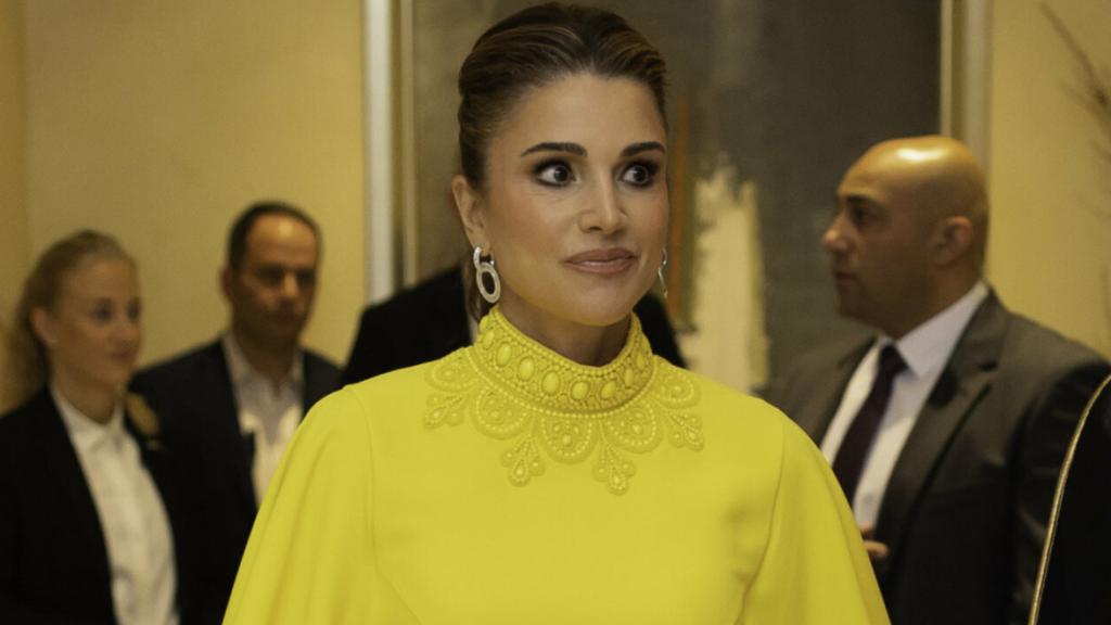 La reina Rania de Jordania.