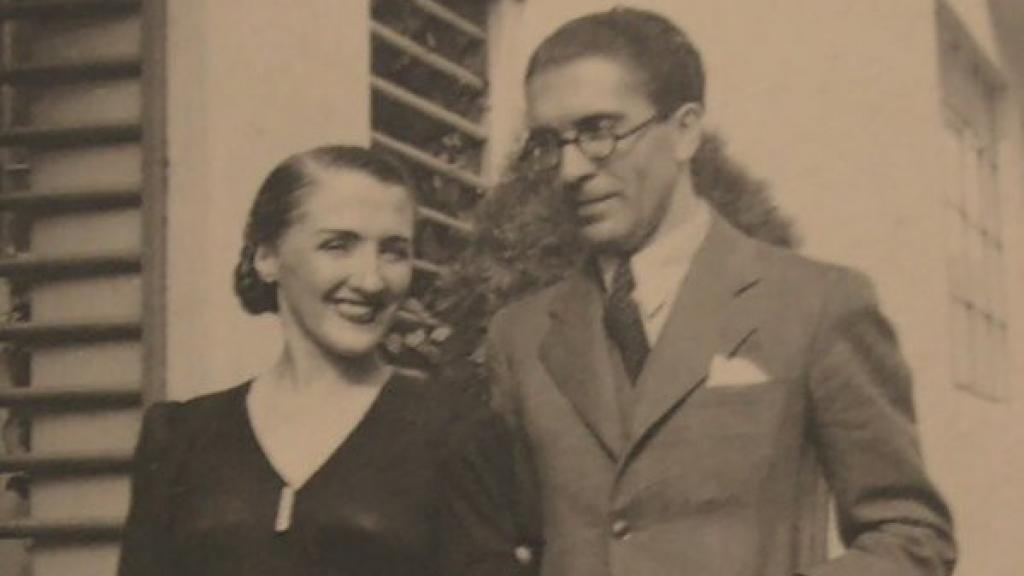 Rosa García Ascot y su marido, Jesús Bal y Gay.