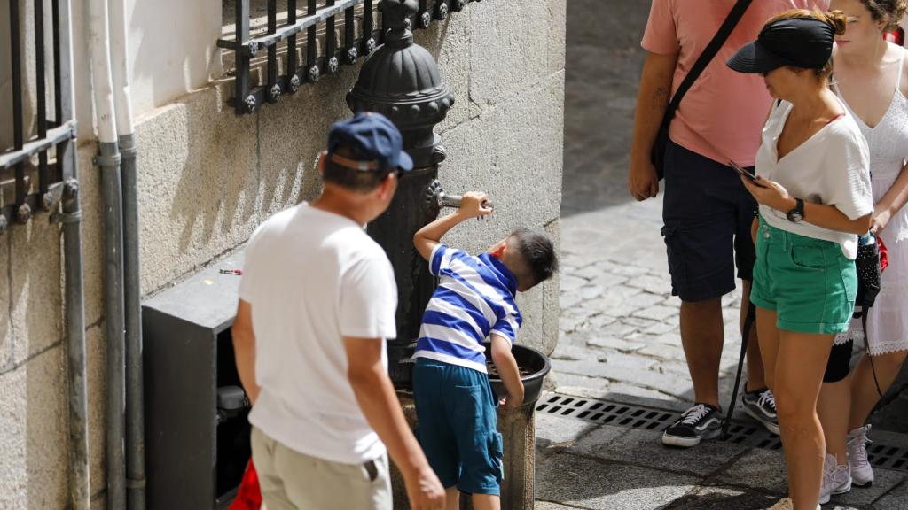 Imagen tomada durante una ola de calor en Toledo. / Foto: Javier Longobardo.