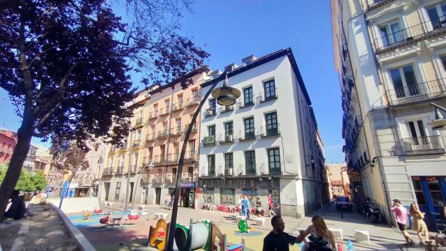 La plaza de Tirso de Molina, donde ha tenido lugar el suceso.