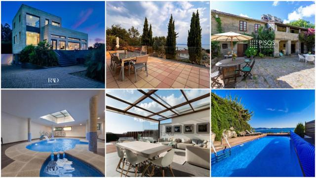 Chalets en venta en Sanxenxo.