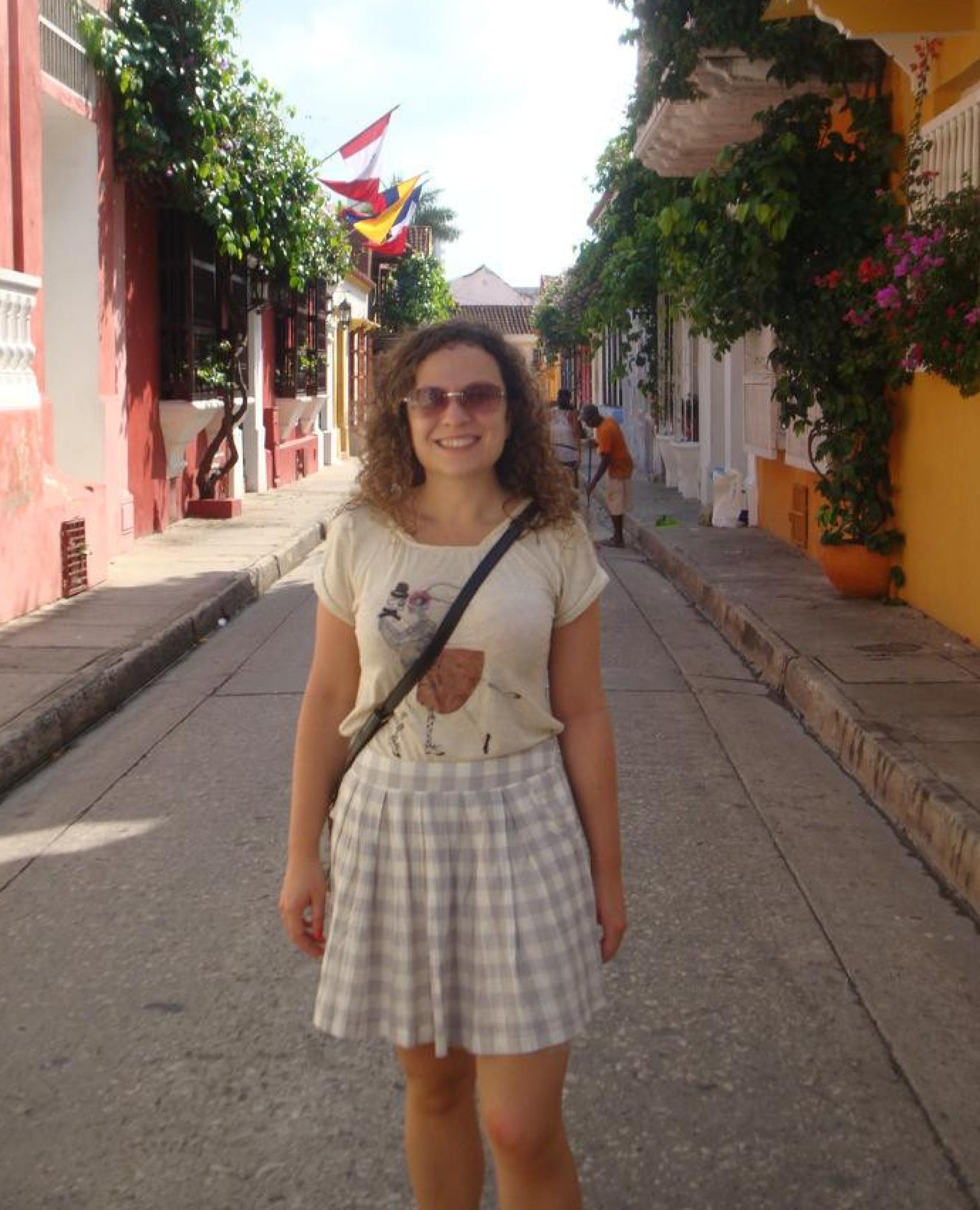 María Jesús López Solás en Colombia.