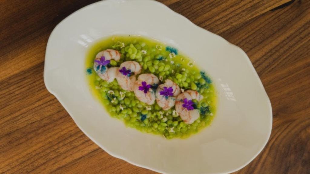 El nuevo plato 'El Cebiche' del restaurante Abya.
