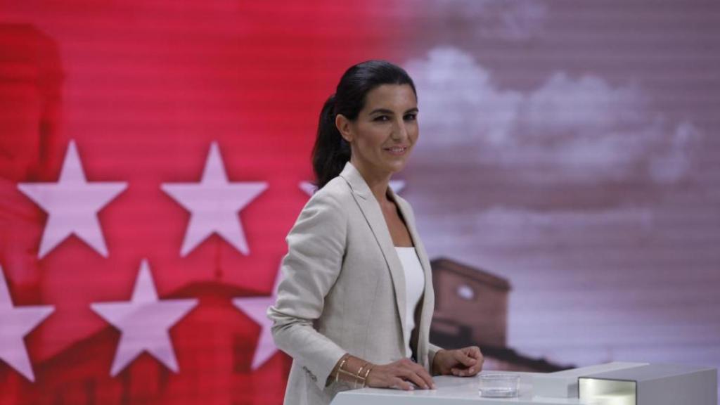 Rocío Monasterio en uno de los debates del 28-M.