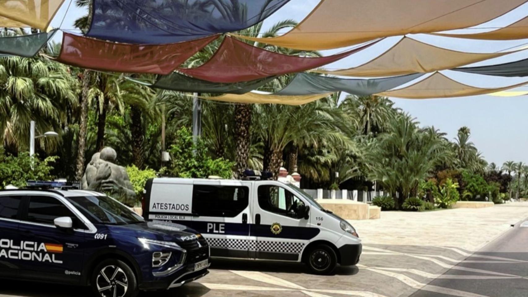 Patrulla de la Policía de Elche, en una imagen de archivo.