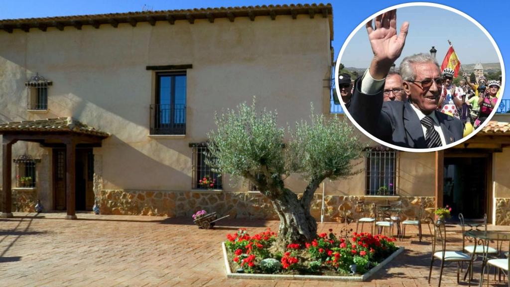 La Posada Real de Villanueva de San Mancio donde se trasladó a vivir Bahamontes en 2020