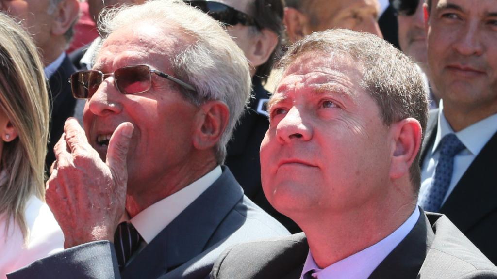Emiliano García-Page y Federico Martín Bahamontes en 2018.
