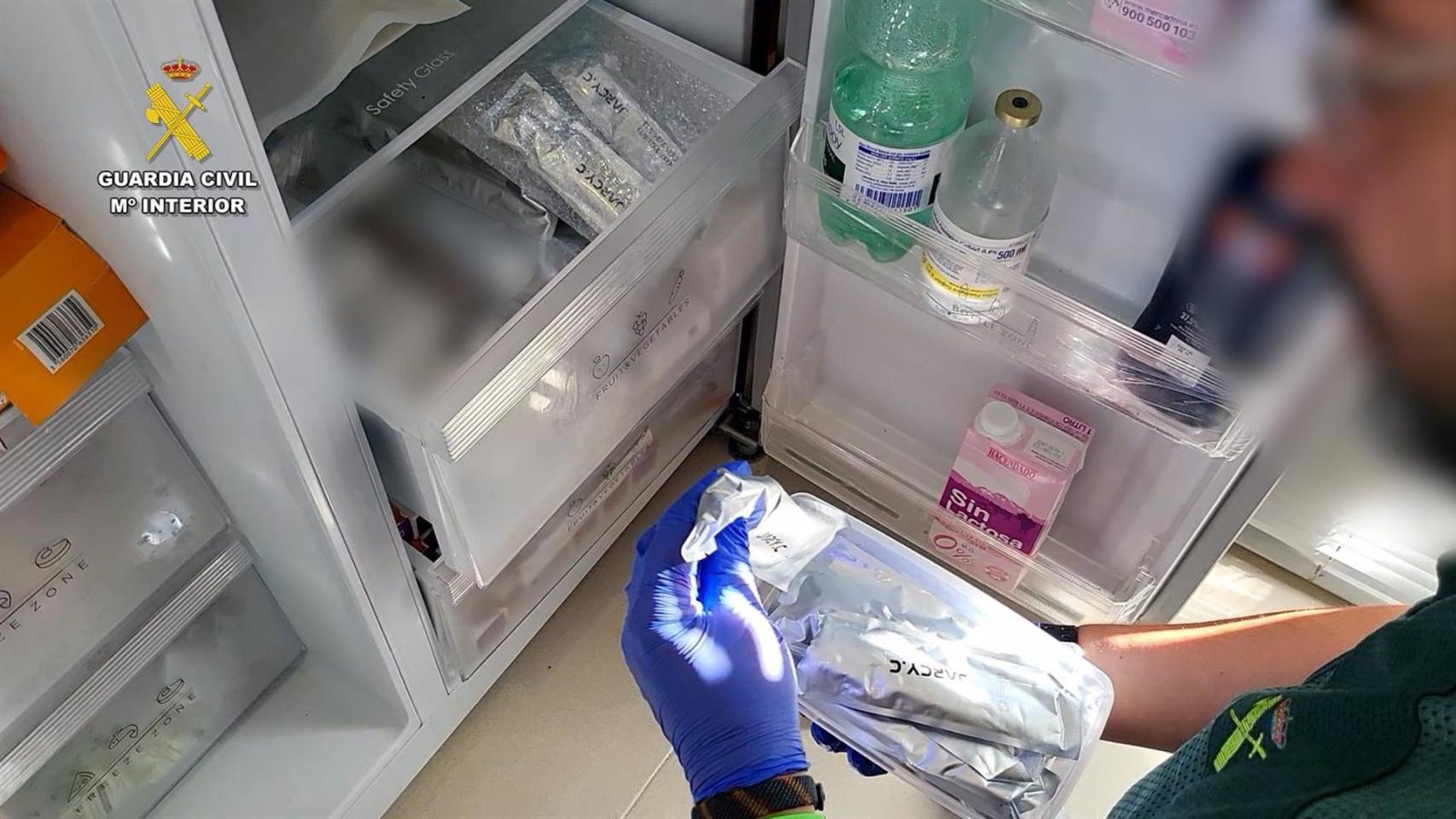 Así guardaba los medicamentos.