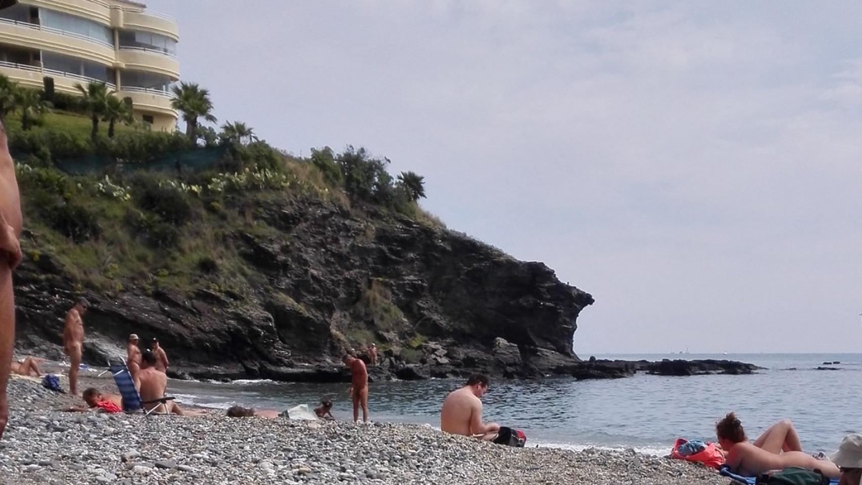 Imagen de la playa Benalnatura.