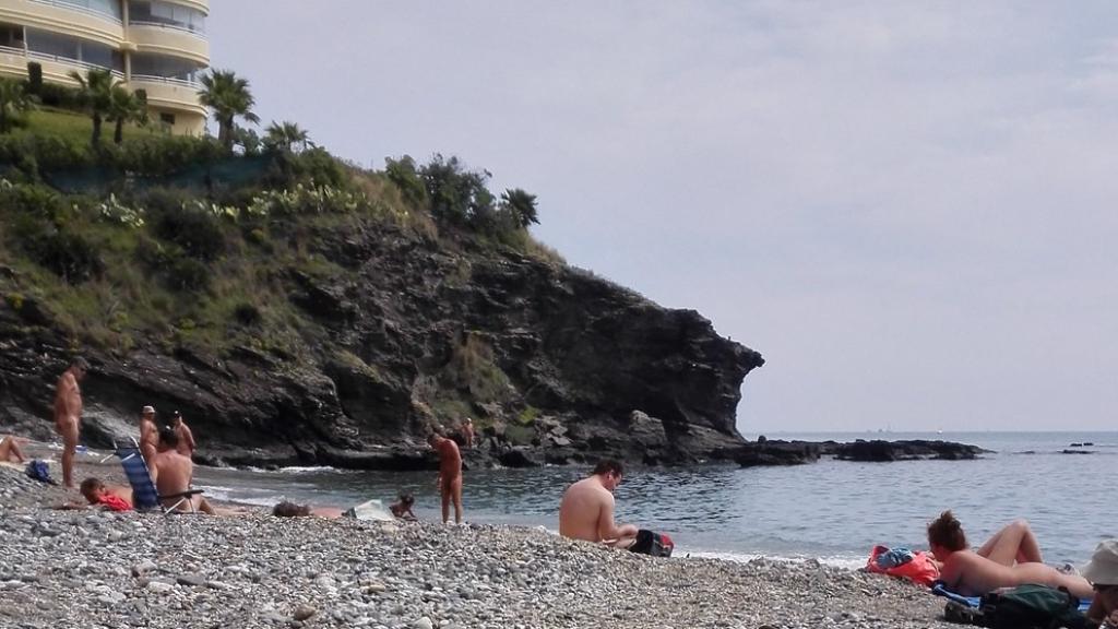 Imagen de la playa Benalnatura.