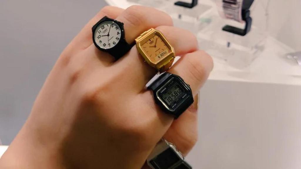 Anillos Casio