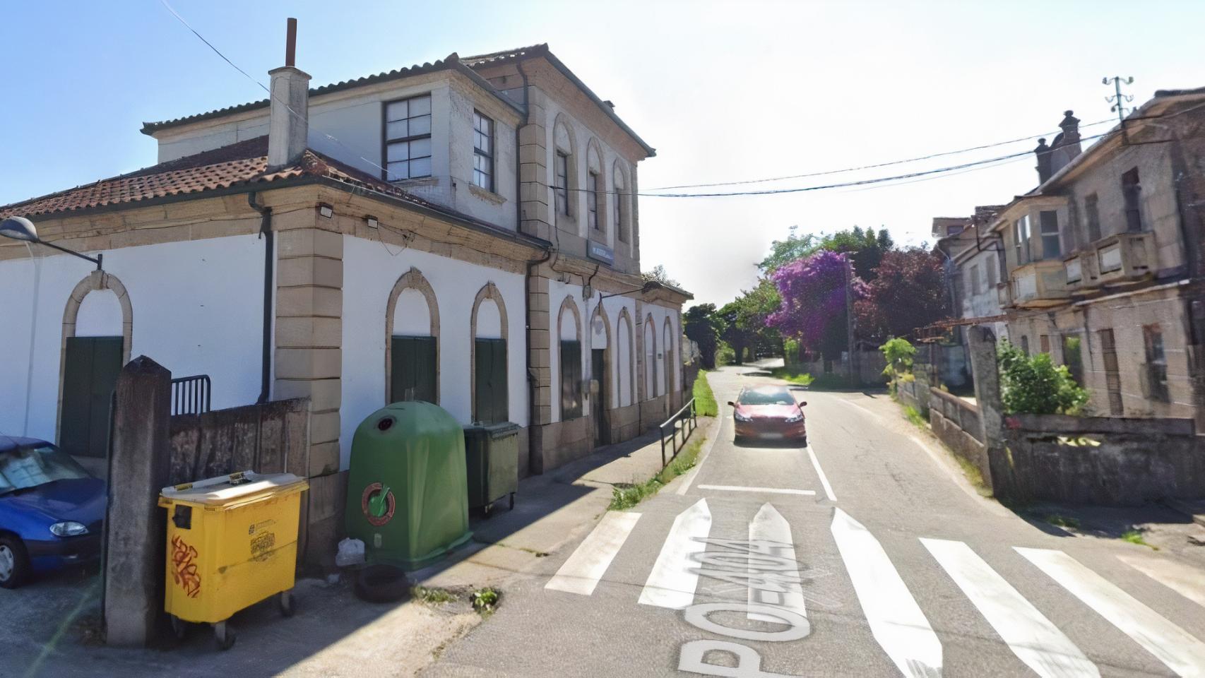 Apeadero de Caldelas, en Tui (Pontevedra).