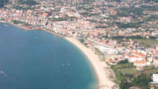 Playa de Rodeira, en Cangas (Pontevedra).