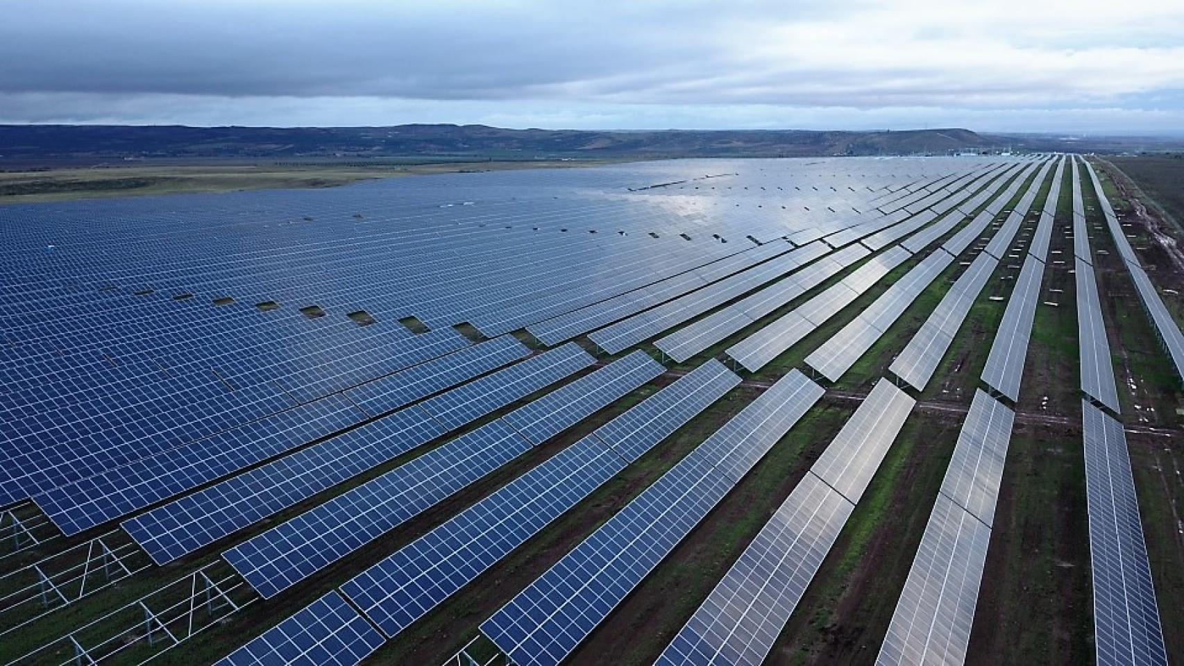 Planta fotovoltaica de Carpio de Tajo (Toledo).