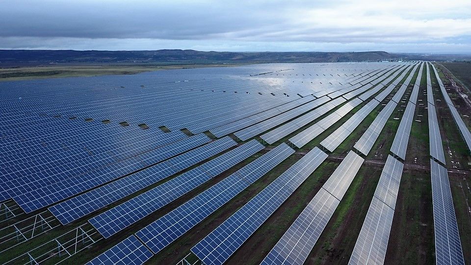 Una planta fotovoltaica